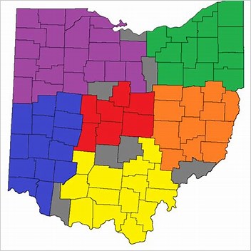 Ohio Eastsoutheast Regions Defunct Athletic Conferences